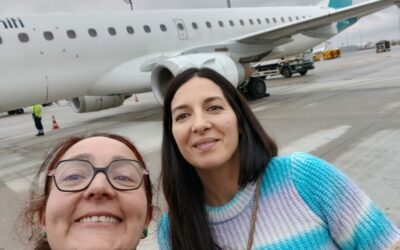 Fabiola et Noëlle en Italie